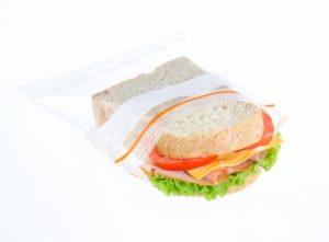 sandwich in zipper bag