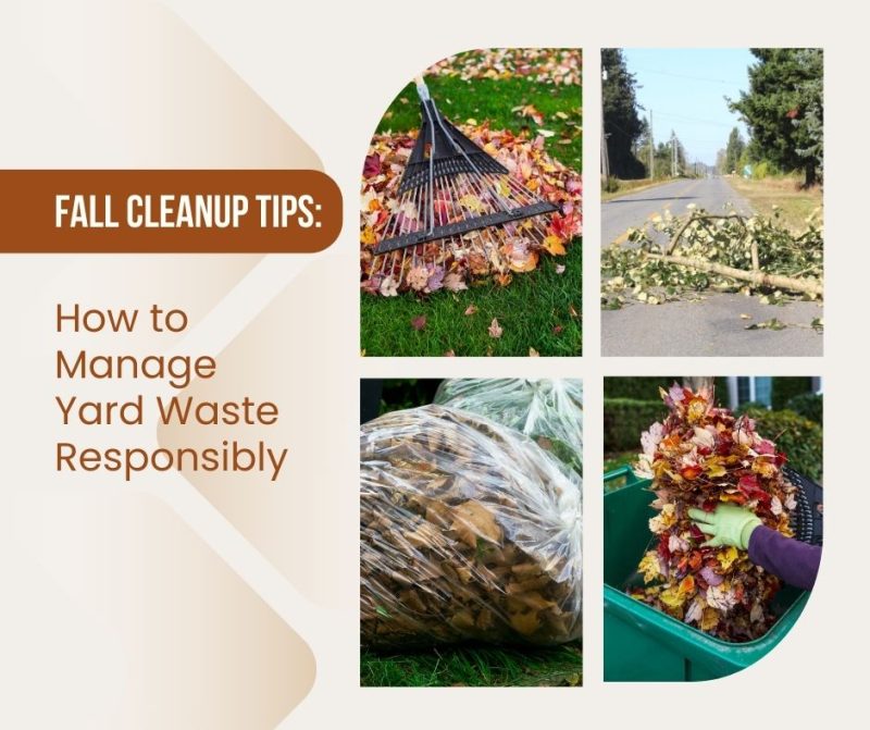 Fall Cleanup Tips How to Manage Yard Waste Responsibly BV Trash