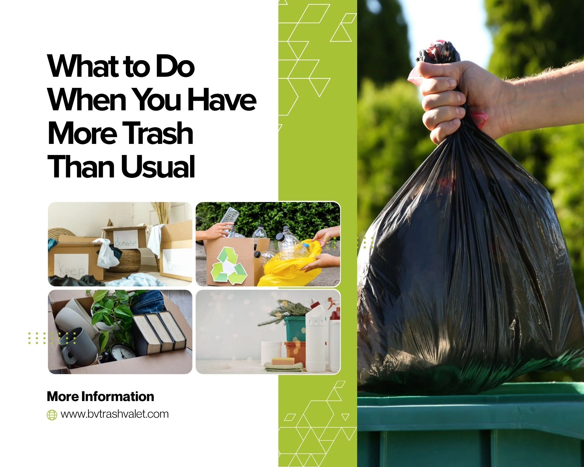 What to Do When You Have More Trash Than Usual