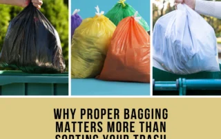 Proper Trash Bagging